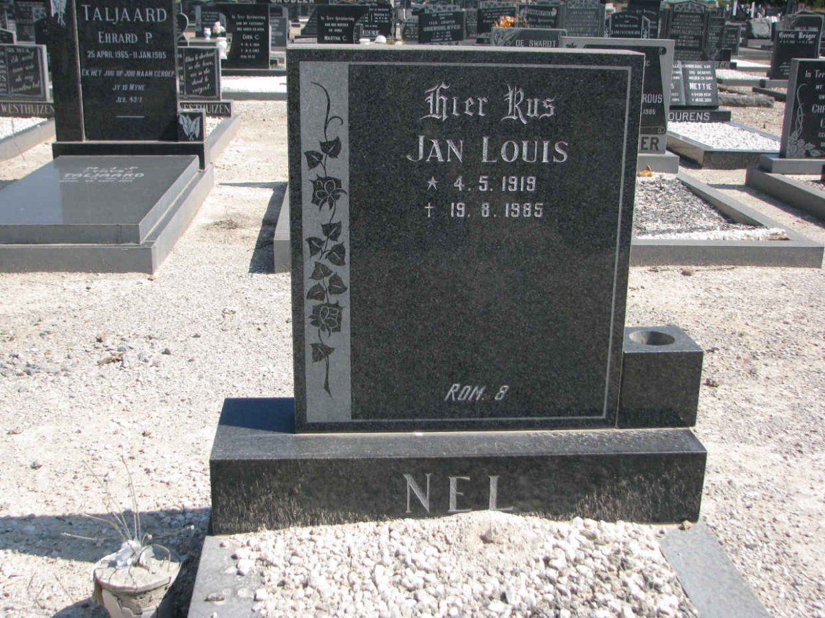 NEL Jan Louis 1919-1985