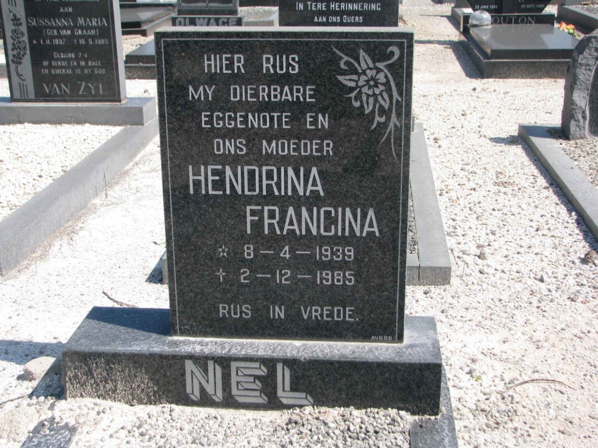 NEL Hendrina Francina 1939-1985