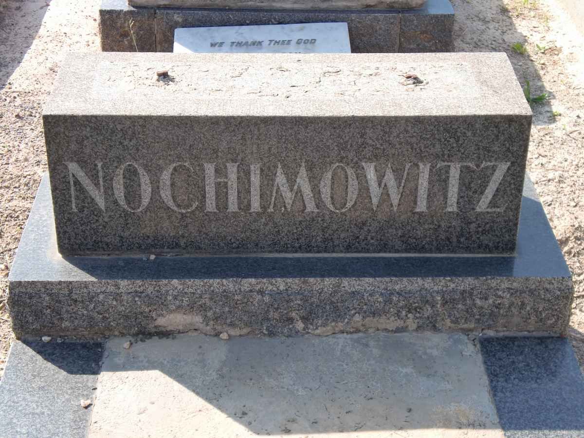 NOCHIMOWITZ Abraham Yehuda -1958