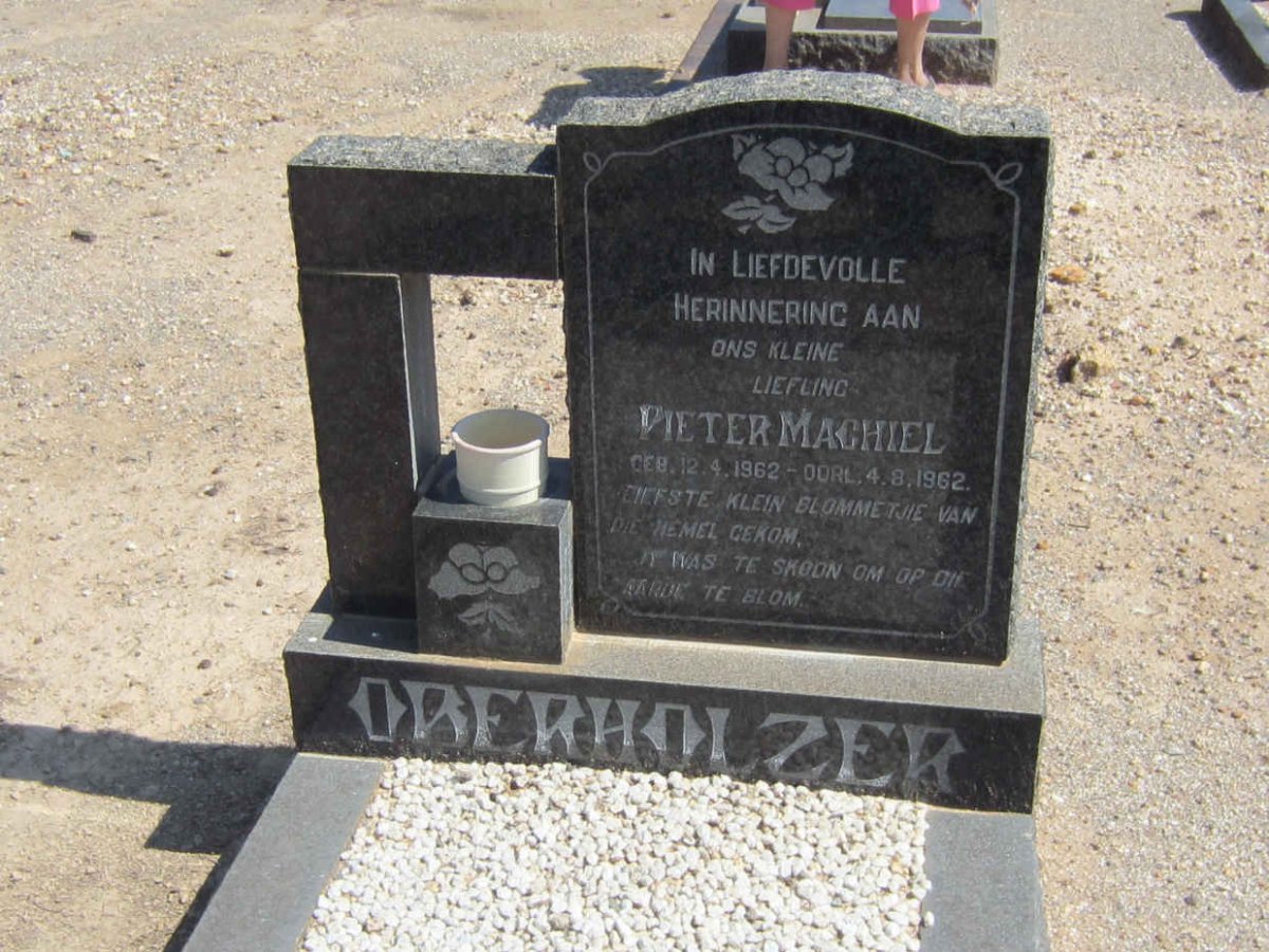 OBERHOLZER Pieter Machiel 1962-1962
