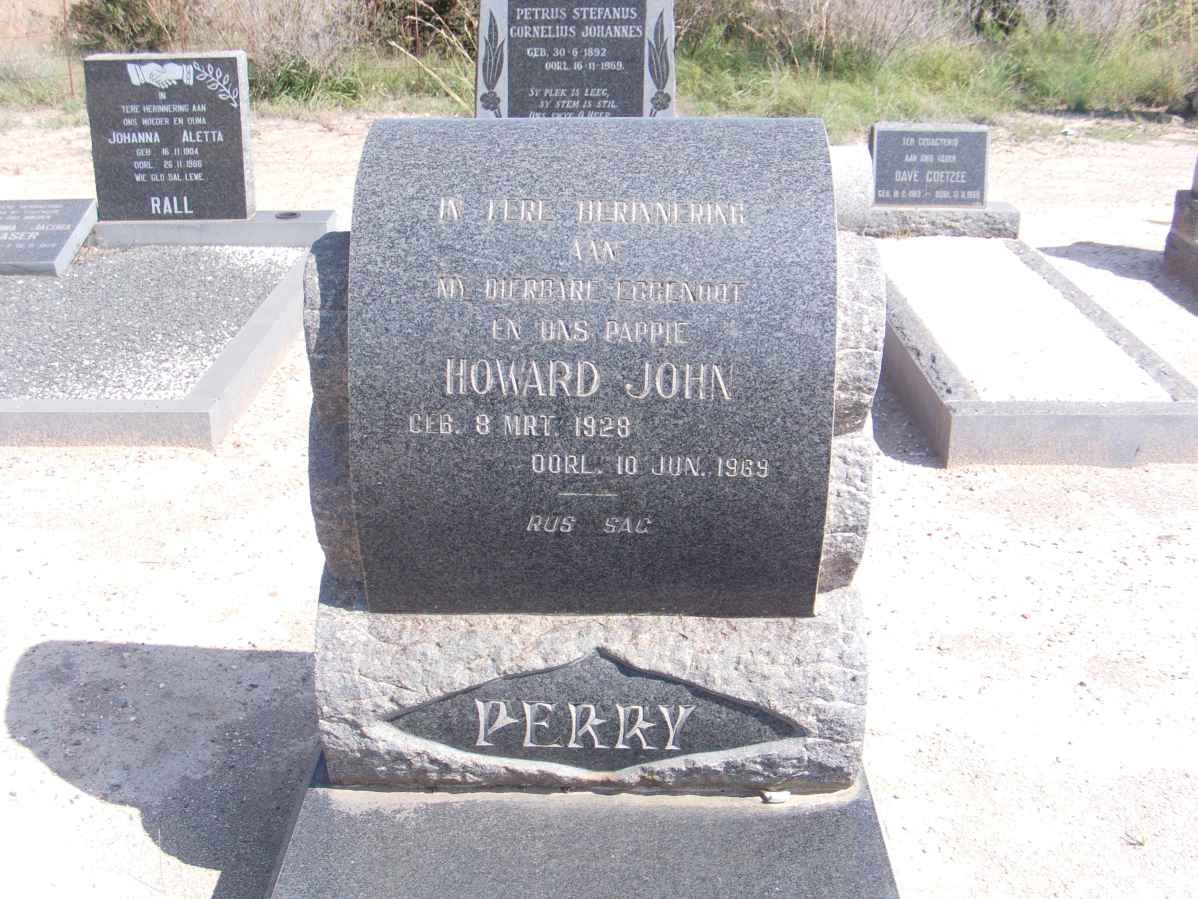 PERRY Howard John 1928-1969