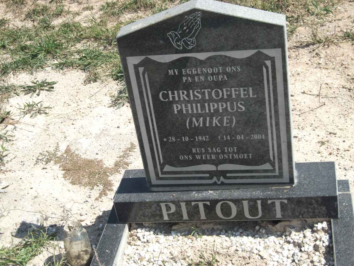 PITOUT Christoffel Philippus 1942-2004