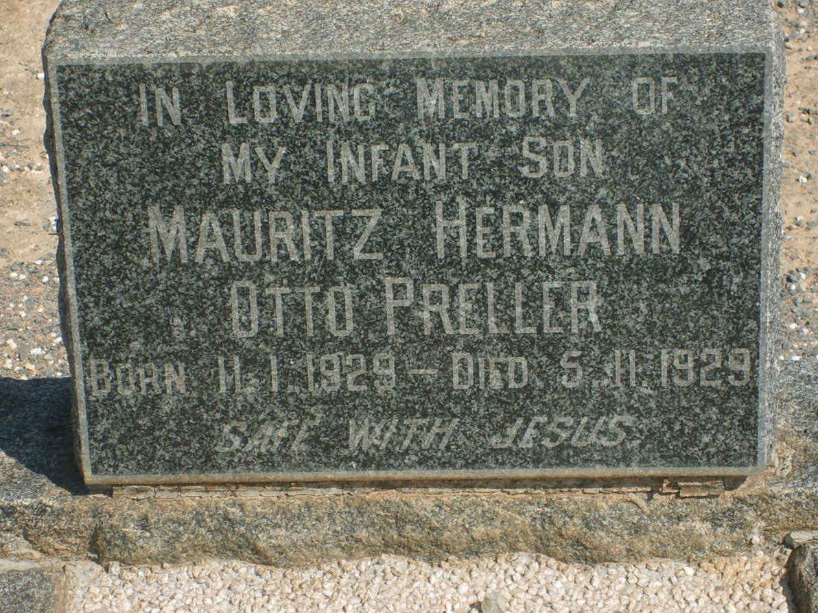 PRELLER Mauritz Hermann Otto 1929-1929