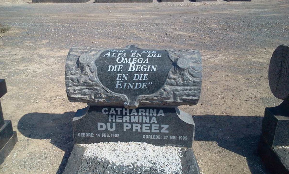 PREEZ Catharina Hermina, du 1908-1999