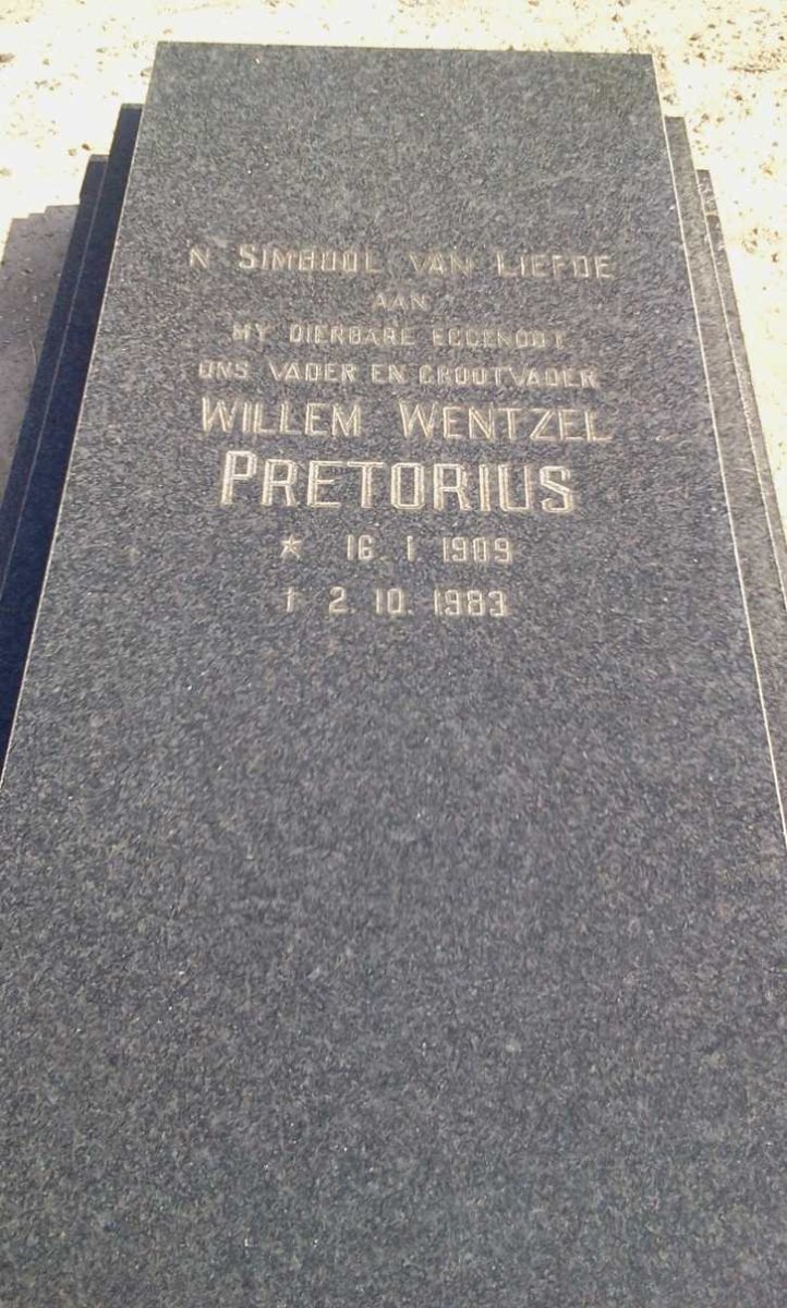 PRETORIUS Willem Wentzel 1909-1983
