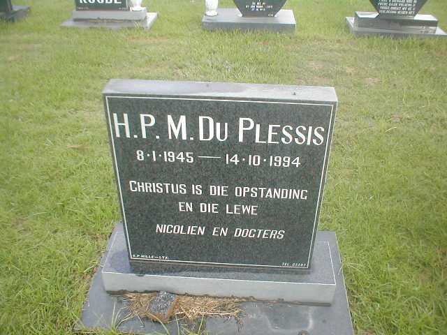 PLESSIS H.P.M., du 1945-1994