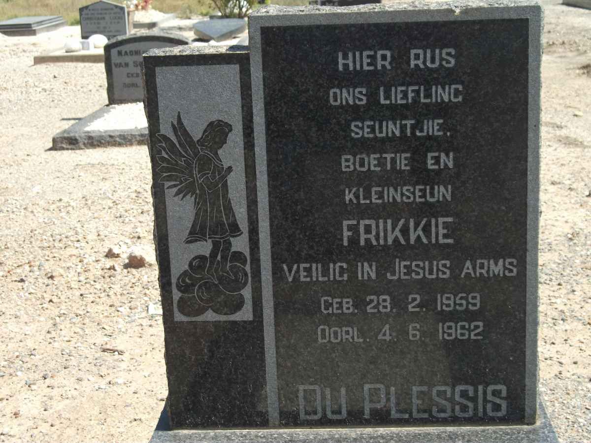 PLESSIS Frikkie, du 1959-1962
