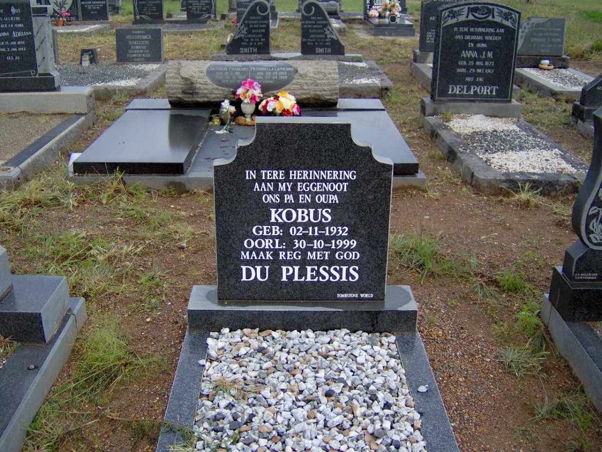 PLESSIS Kobus, du 1932-1999