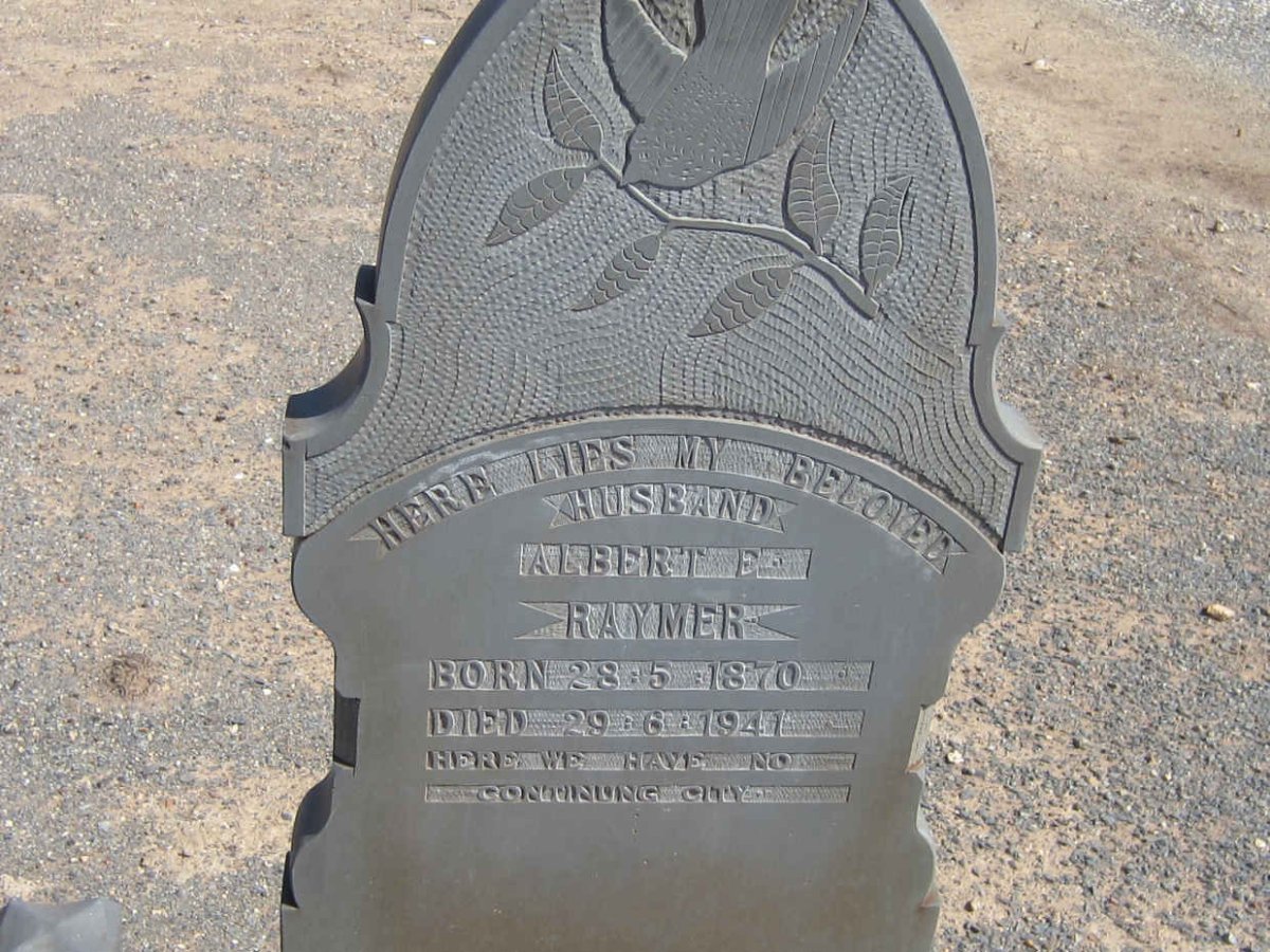 RAYMER Albert E. 1870-1941
