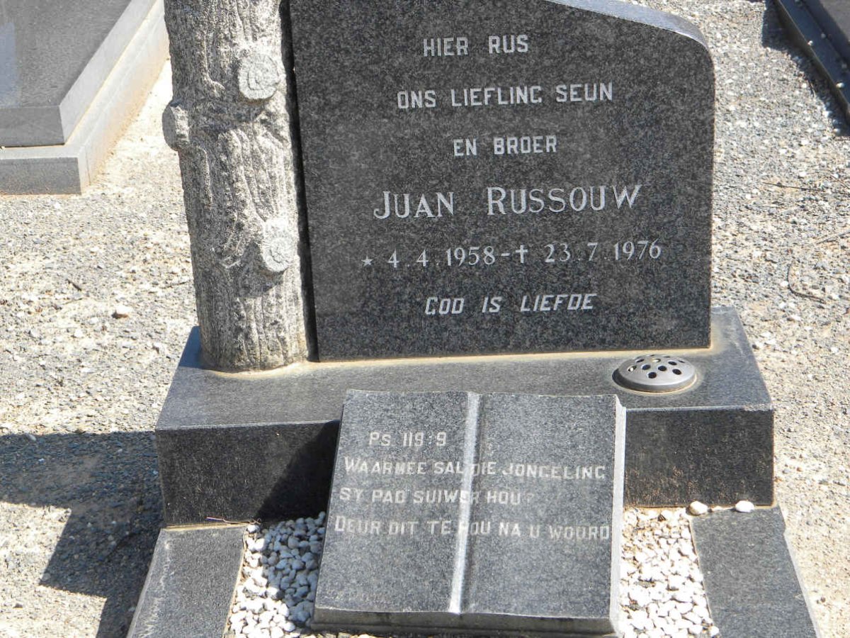 RUSSOUW Juan 1958-1976