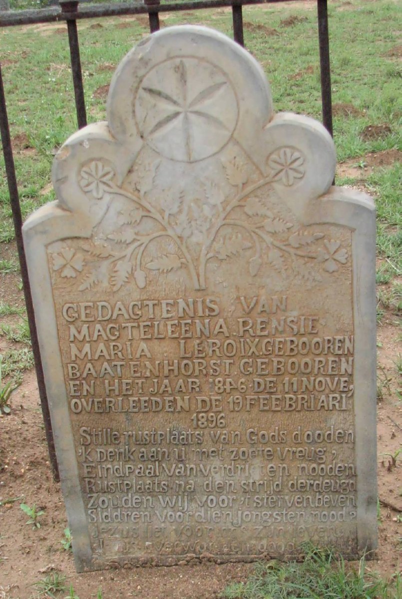 ROIX Magteleena Rensie Maria, le nee BAATENHORST 1846-1896