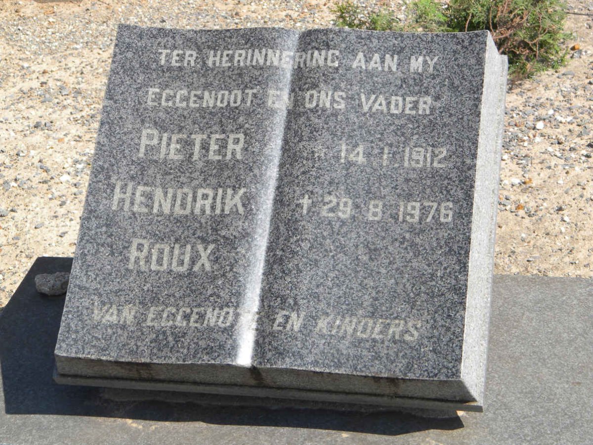 ROUX Pieter Hendrik 1912-1976