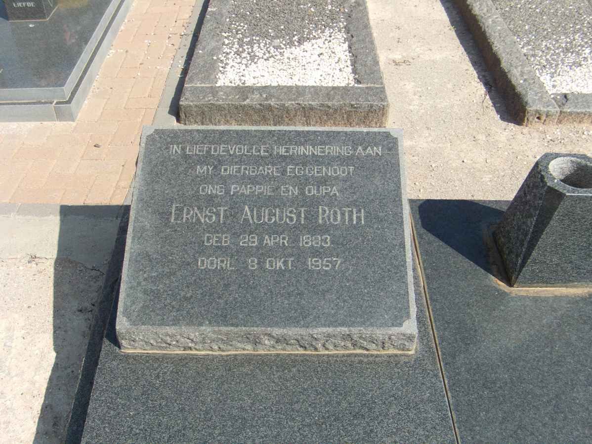 ROTH Ernst August 1883-1957