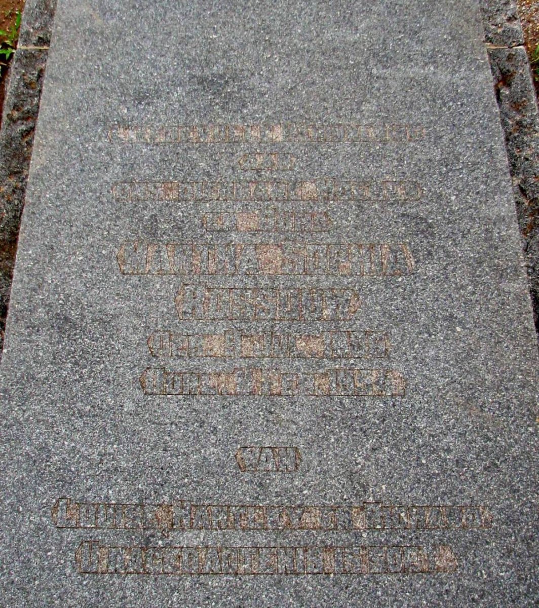 ROSSOUW Jacobus 18??-1946 &amp; Martha Sophia 18??-1954