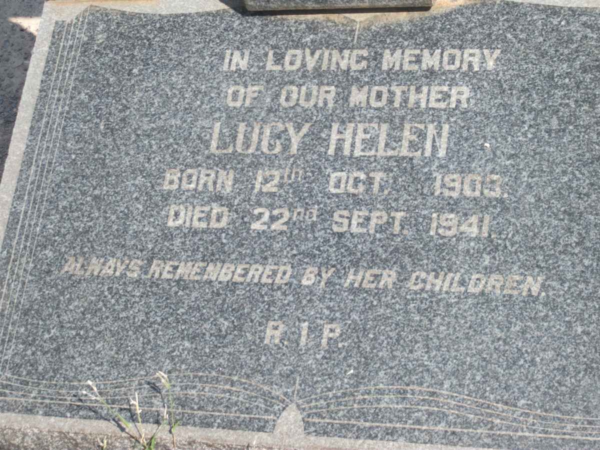 ROLSTON Lucy Helen 1903-1941