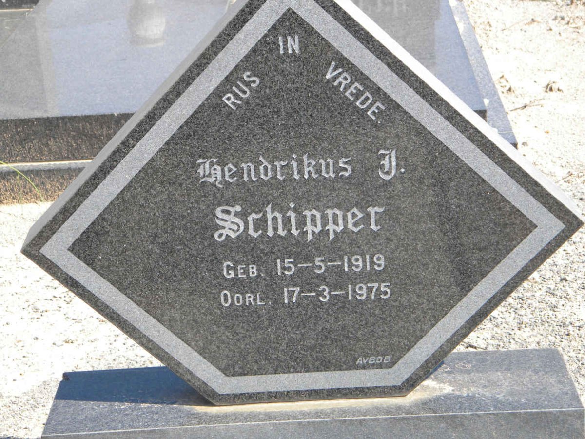 SCHIPPER Hendrikus J. 1919-1975