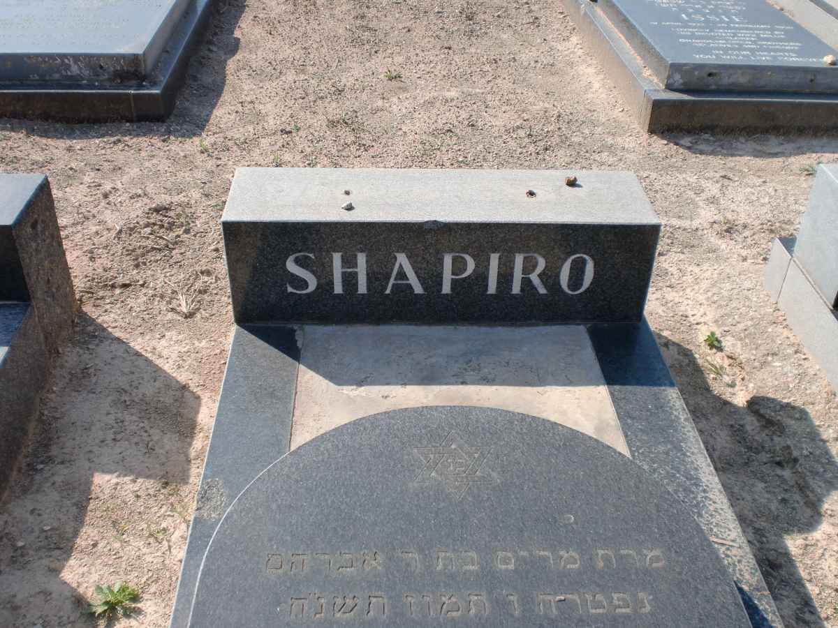 SHAPIRO Mickey -1998