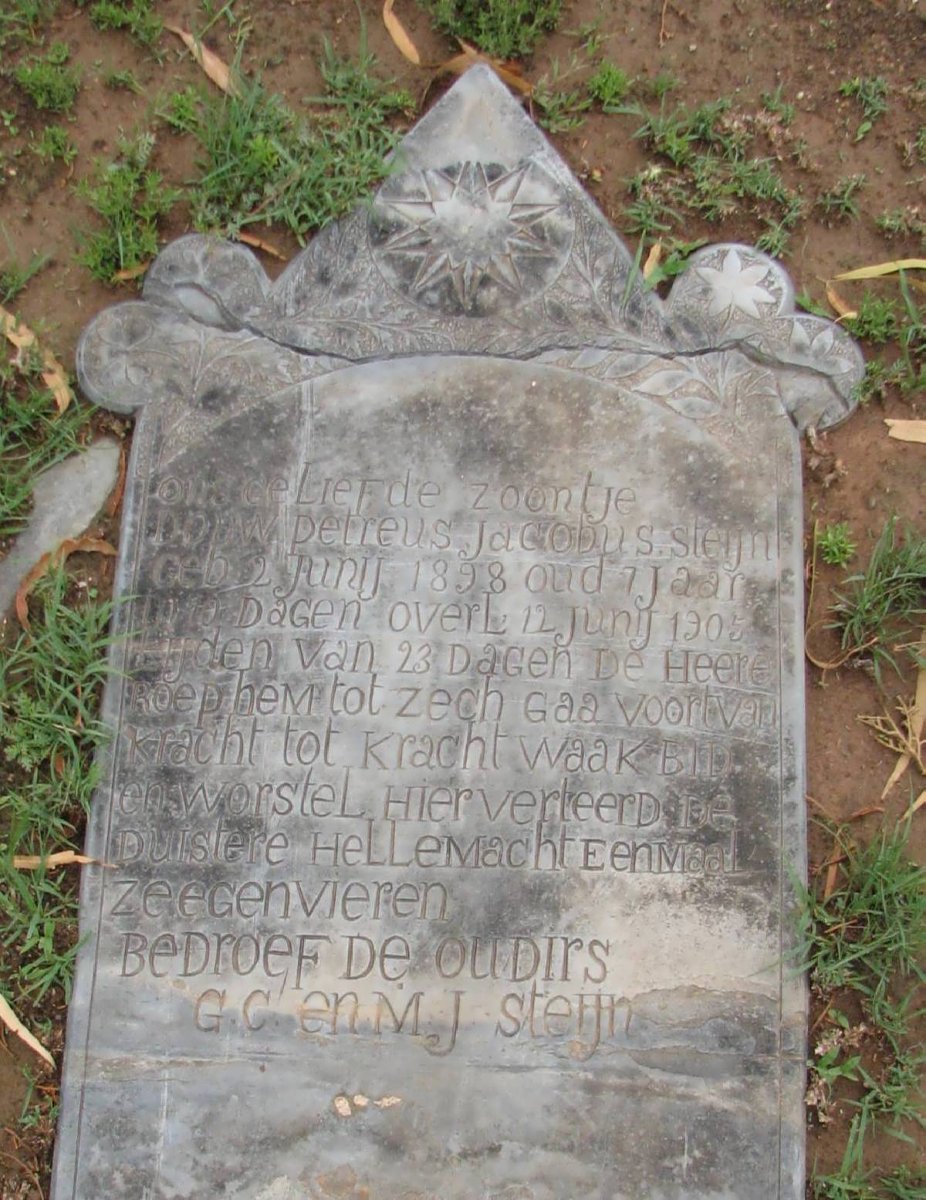 STEYN Douw Petreus Jacobus 1898-1905
