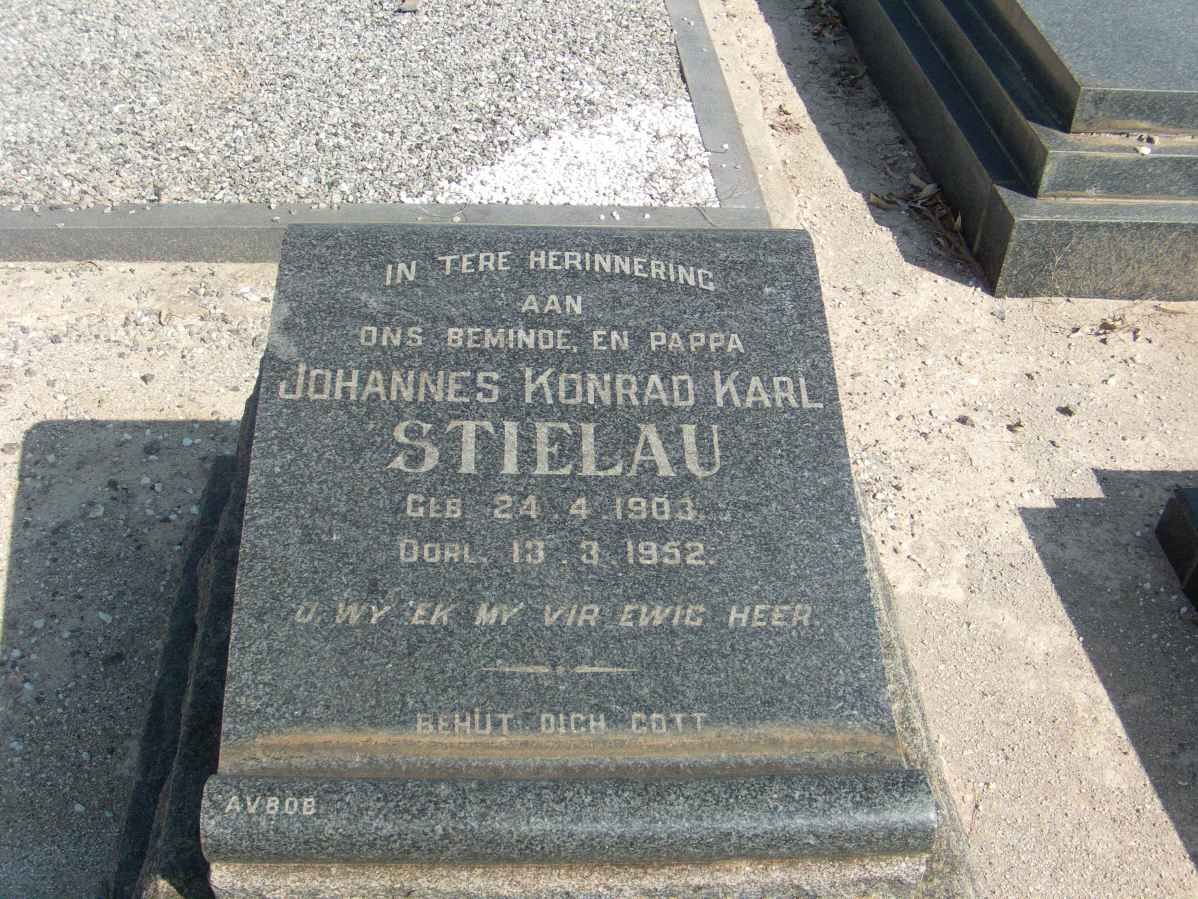 STIELAU Johannes Konrad Karl 1903-1952