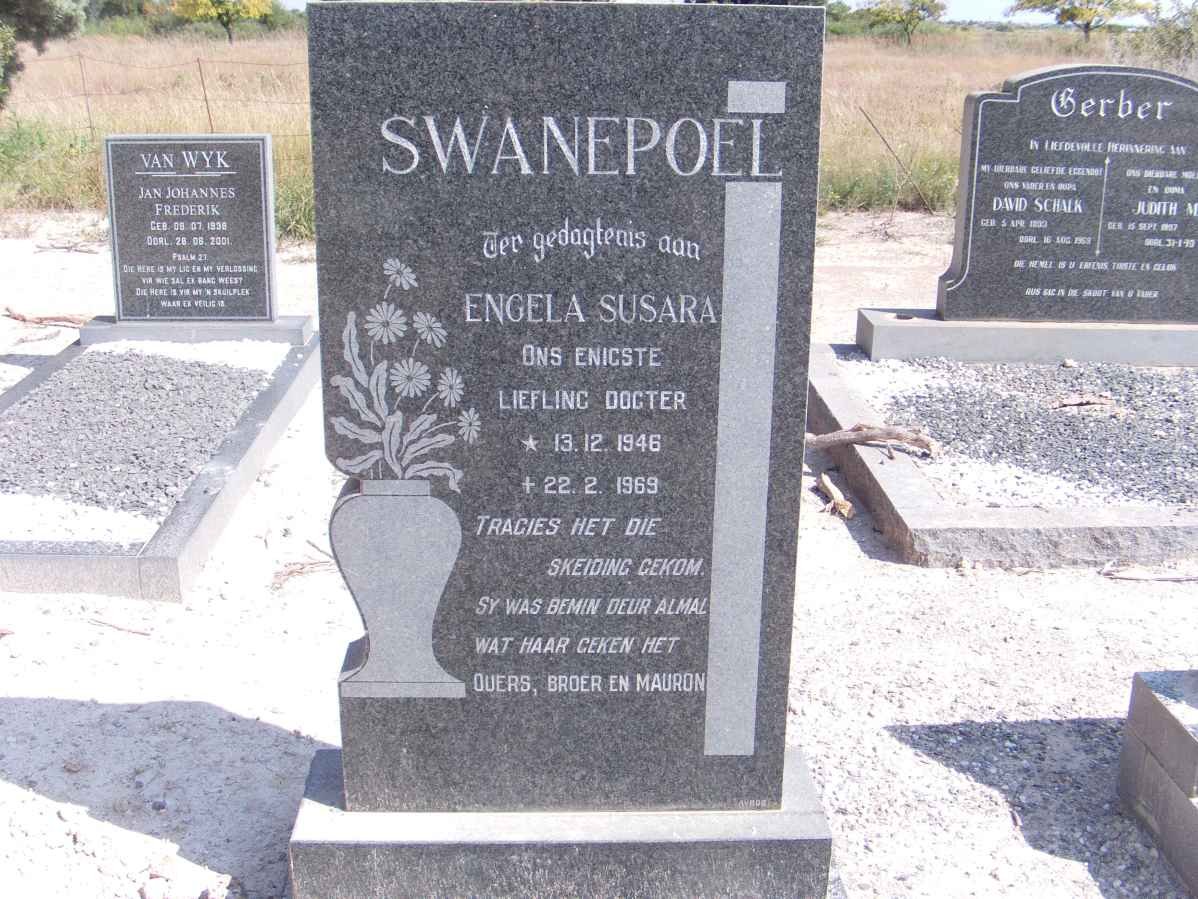SWANEPOEL Engela Susara 1946-1969