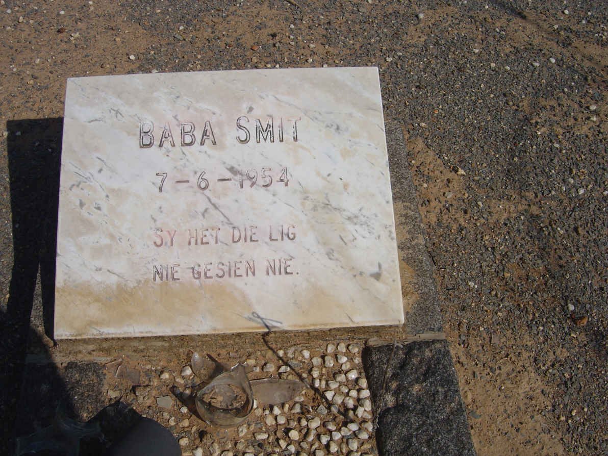 SMIT Baba 1954-1954