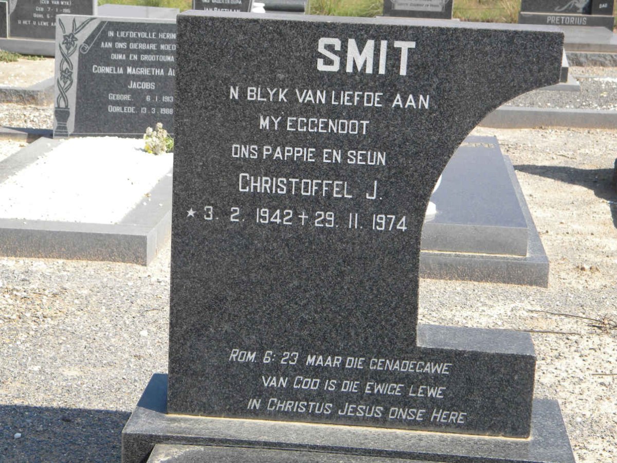 SMIT Christoffel J. 1942-1974
