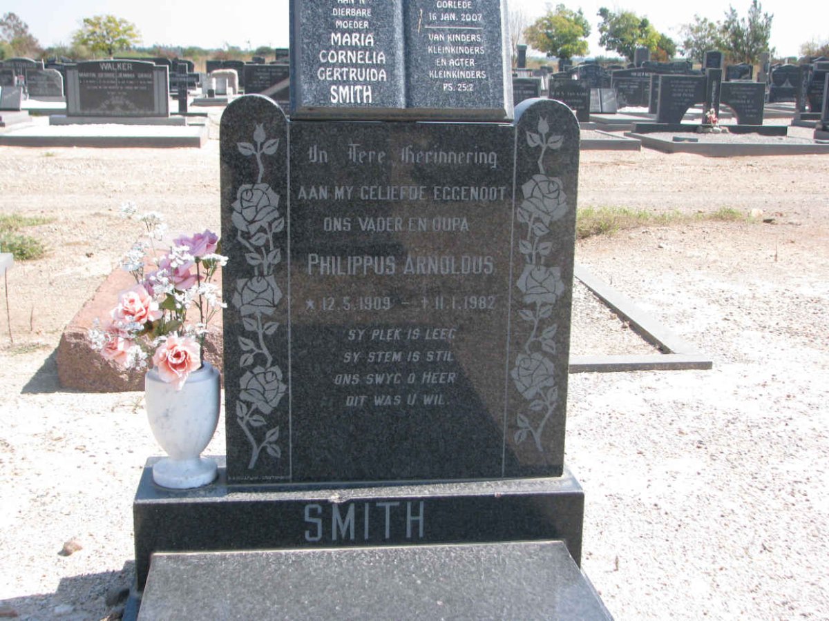 SMITH Philippus Arnoldus 1909-1982