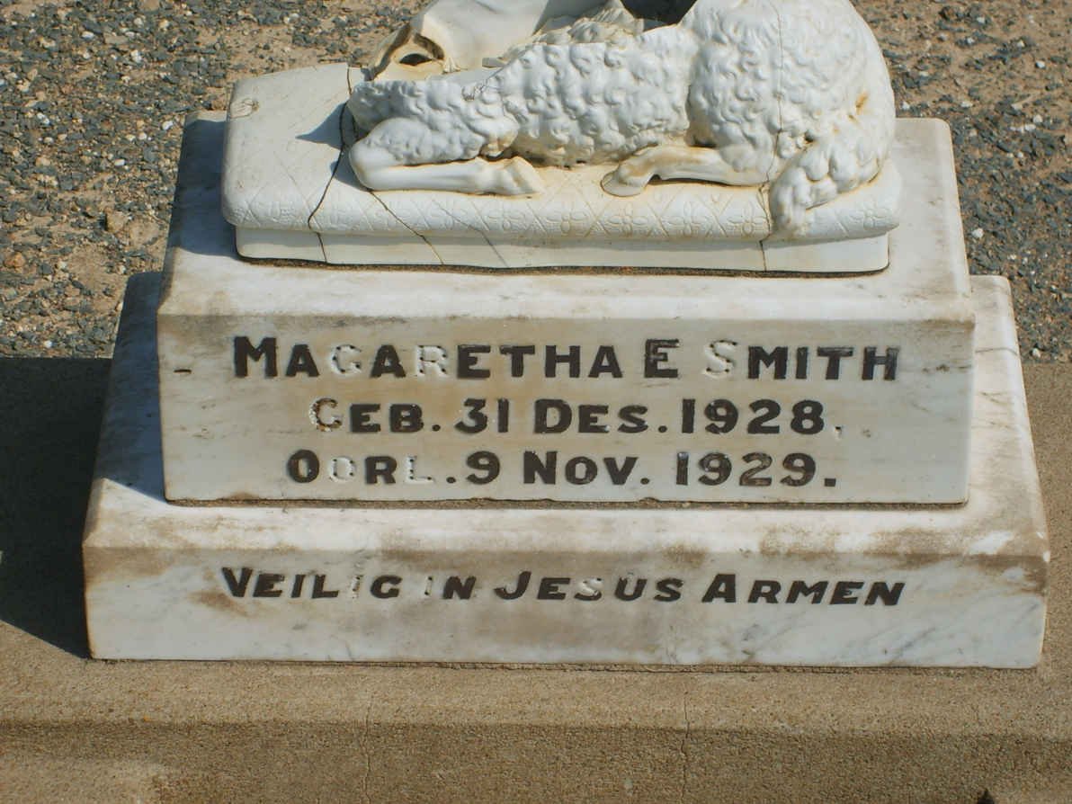SMITH Magaretha E. 1928-1929