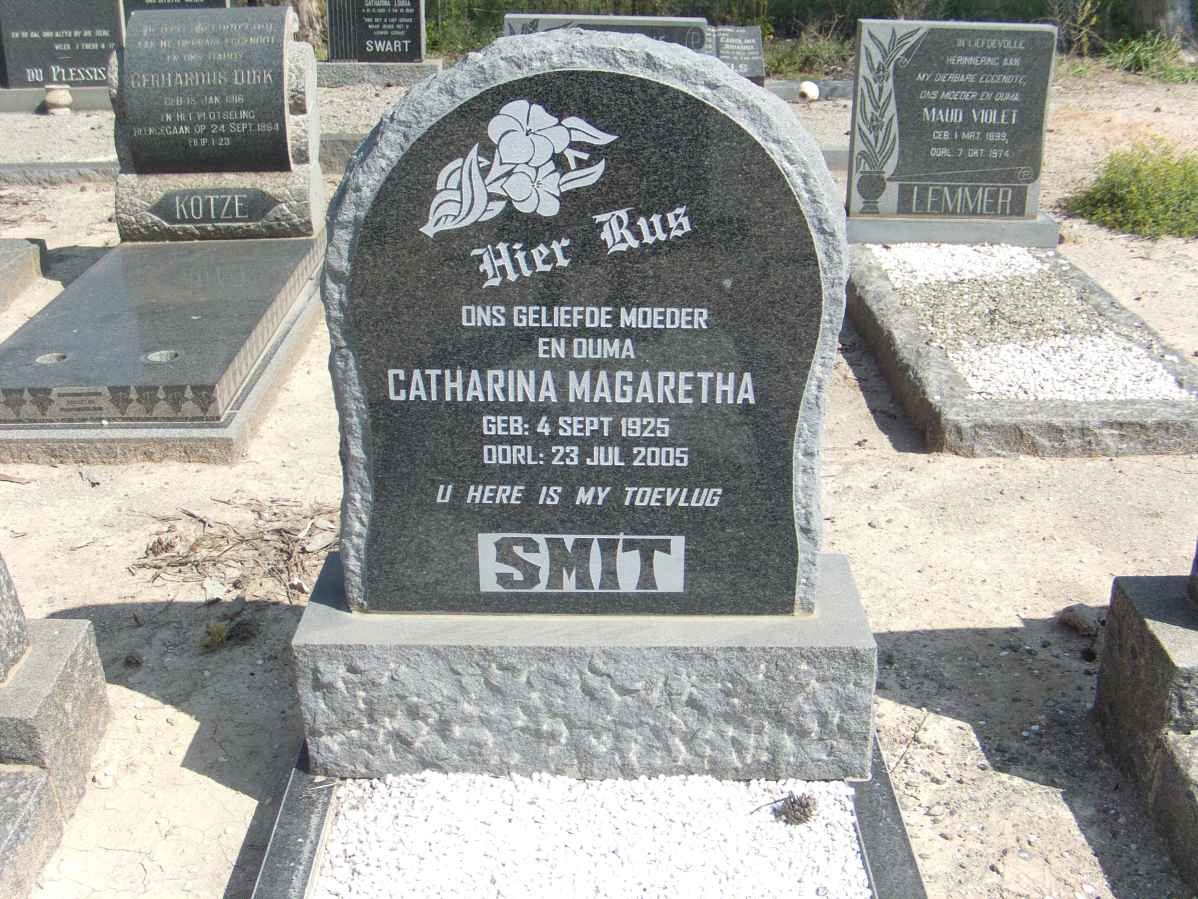 SMIT Catharina Magaretha 1925-2005