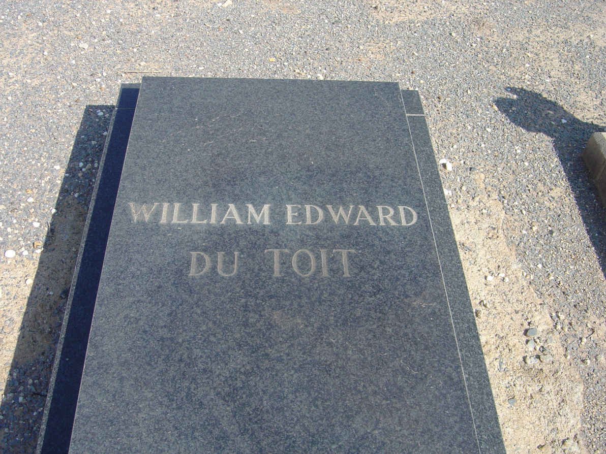 TOIT William Edward, du