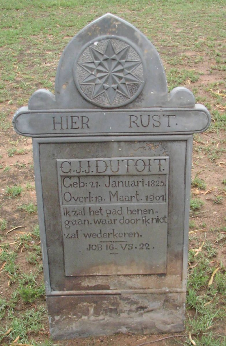 TOIT G.J.J., du 1825-1901