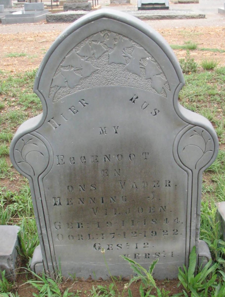 VILJOEN Henning J. 1844-1922