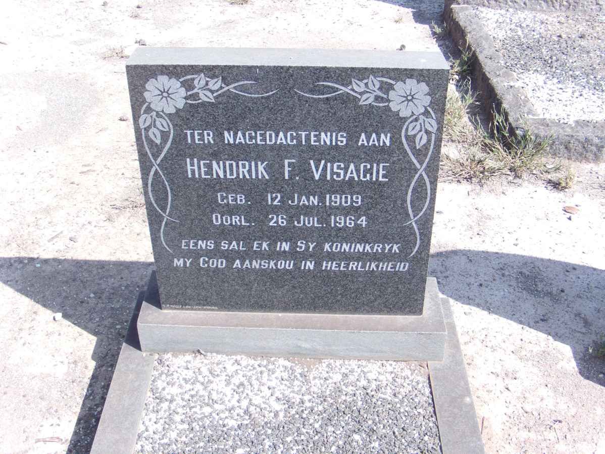 VISAGIE Hendrik F. 1909-1964