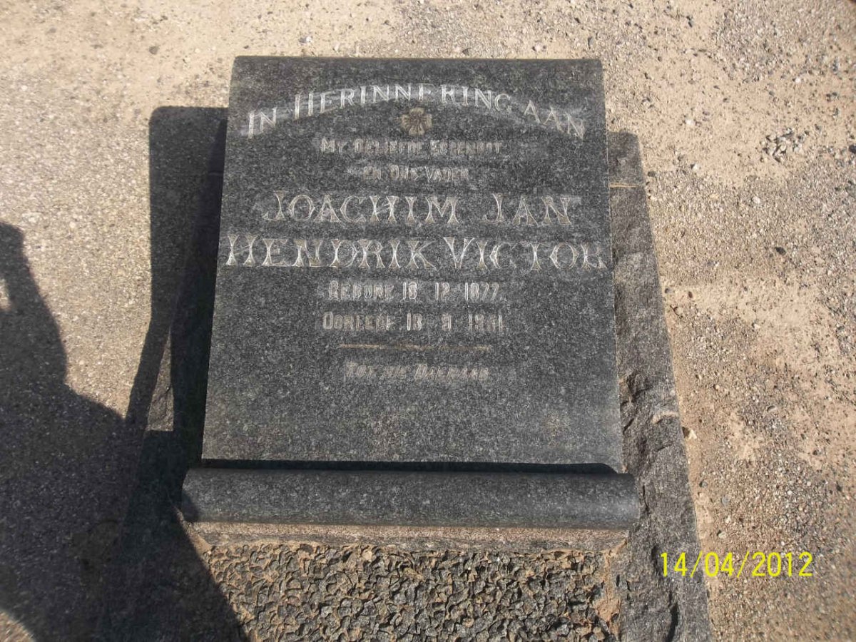 VICTOR Joachim Jan Hendrik 1877-1951