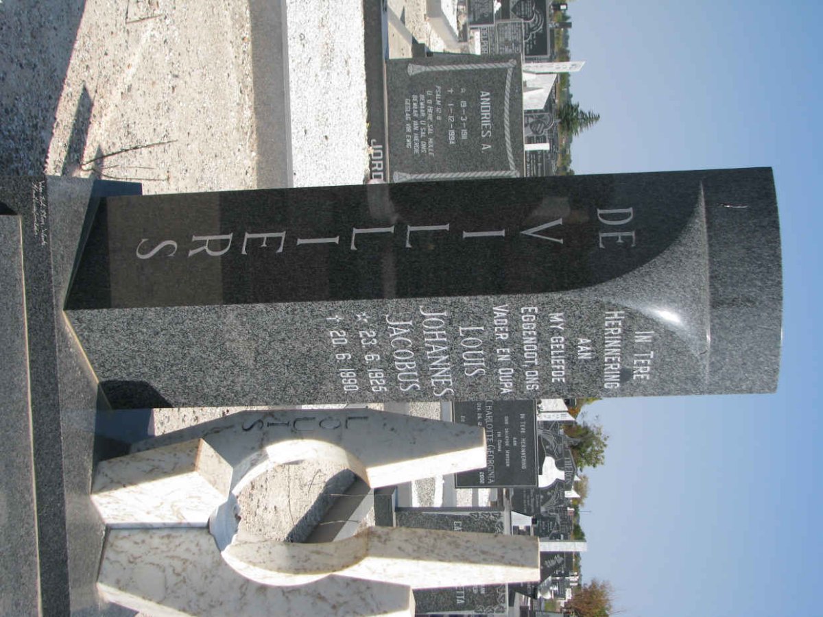 VILLIERS Louis Johannes Jacobus, de 1925-1990