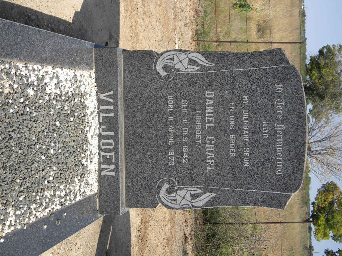 VILJOEN Daniel Charl 1942-1973
