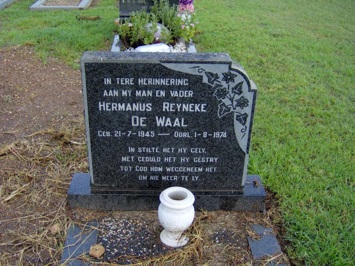 WAAL Hermanus Reyneke, de 1945-1974
