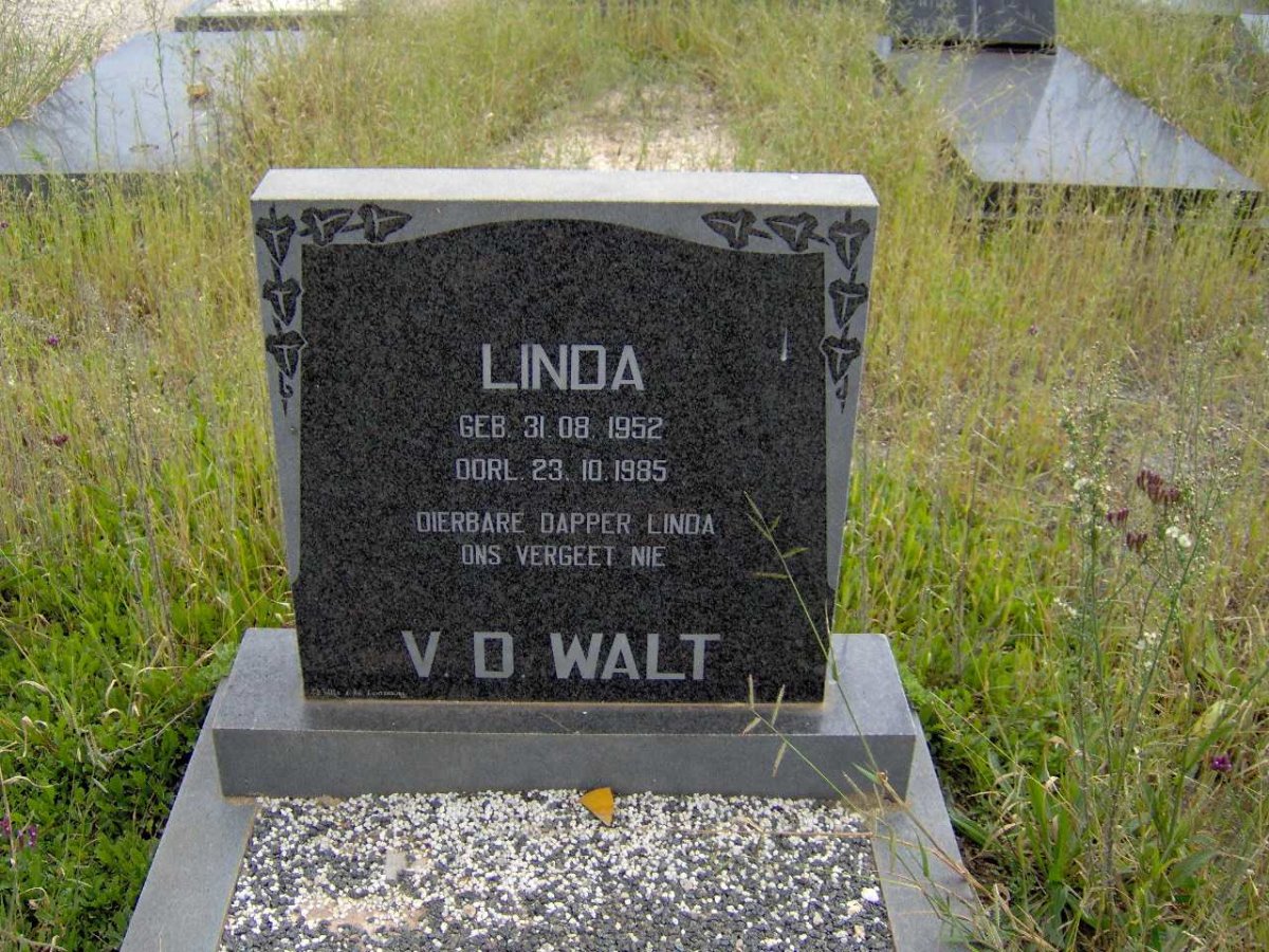 WALT Linda, v.d.1952-1985