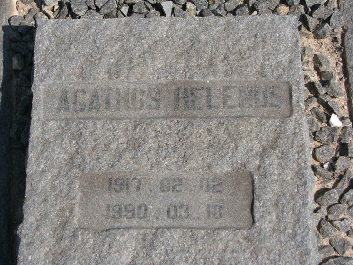 ZYL Agathes Helenus, van 1917-1990