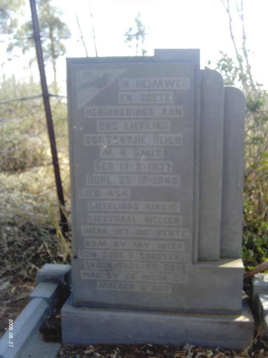 SMIT Heila M.H. 1937-1945