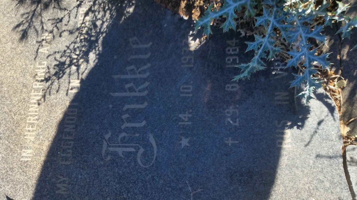 ? Frikkie 1933-1984