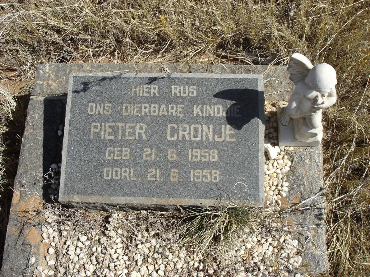 CRONJE Pieter 1958-1958