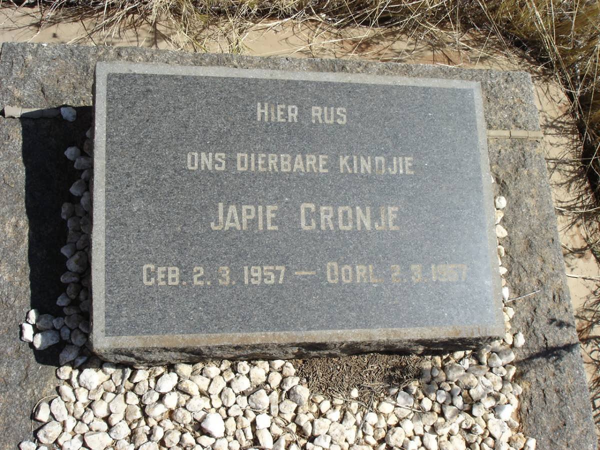 CRONJE Japie 1957-1957