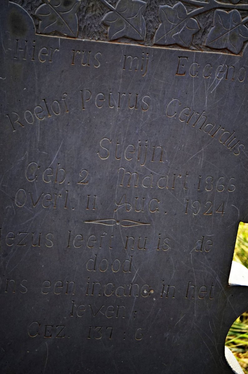 STEIJN Roelof Petrus Gerhardus 1865-1924