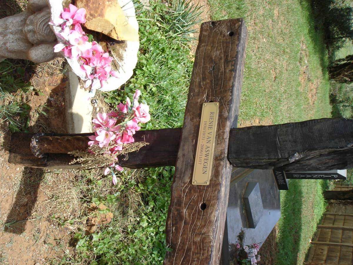 ASWEGEN Rienie, van 1930-2006