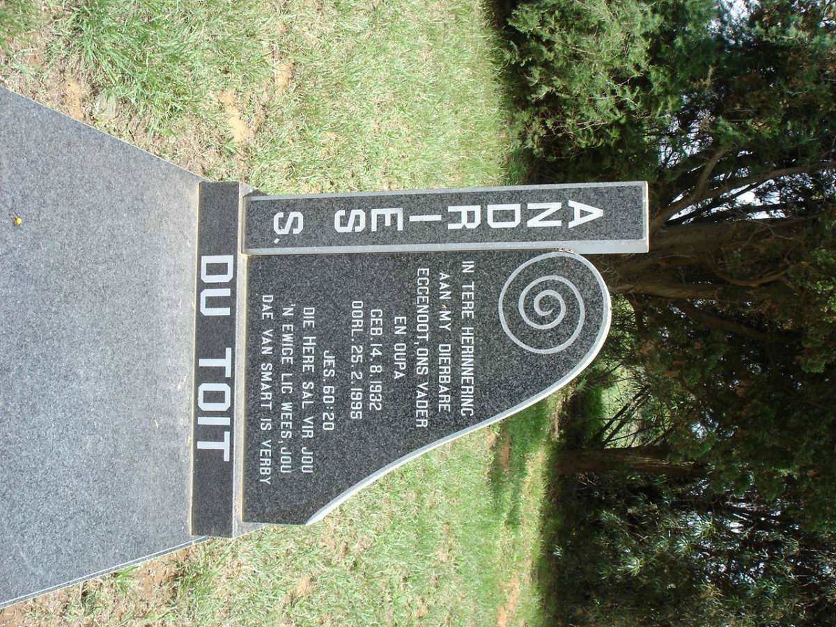 TOIT Andries S., du 1932-1995