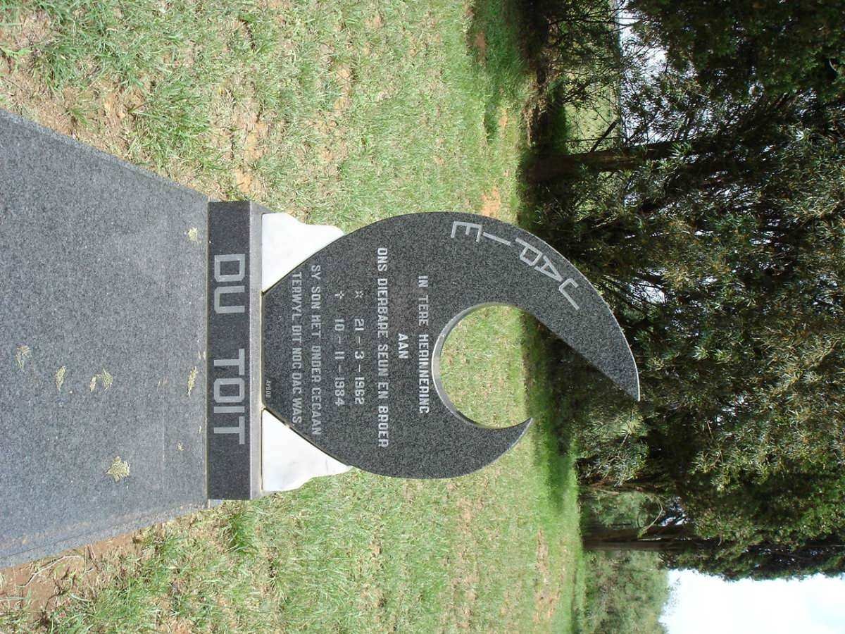 TOIT Japie, du 1962-1984