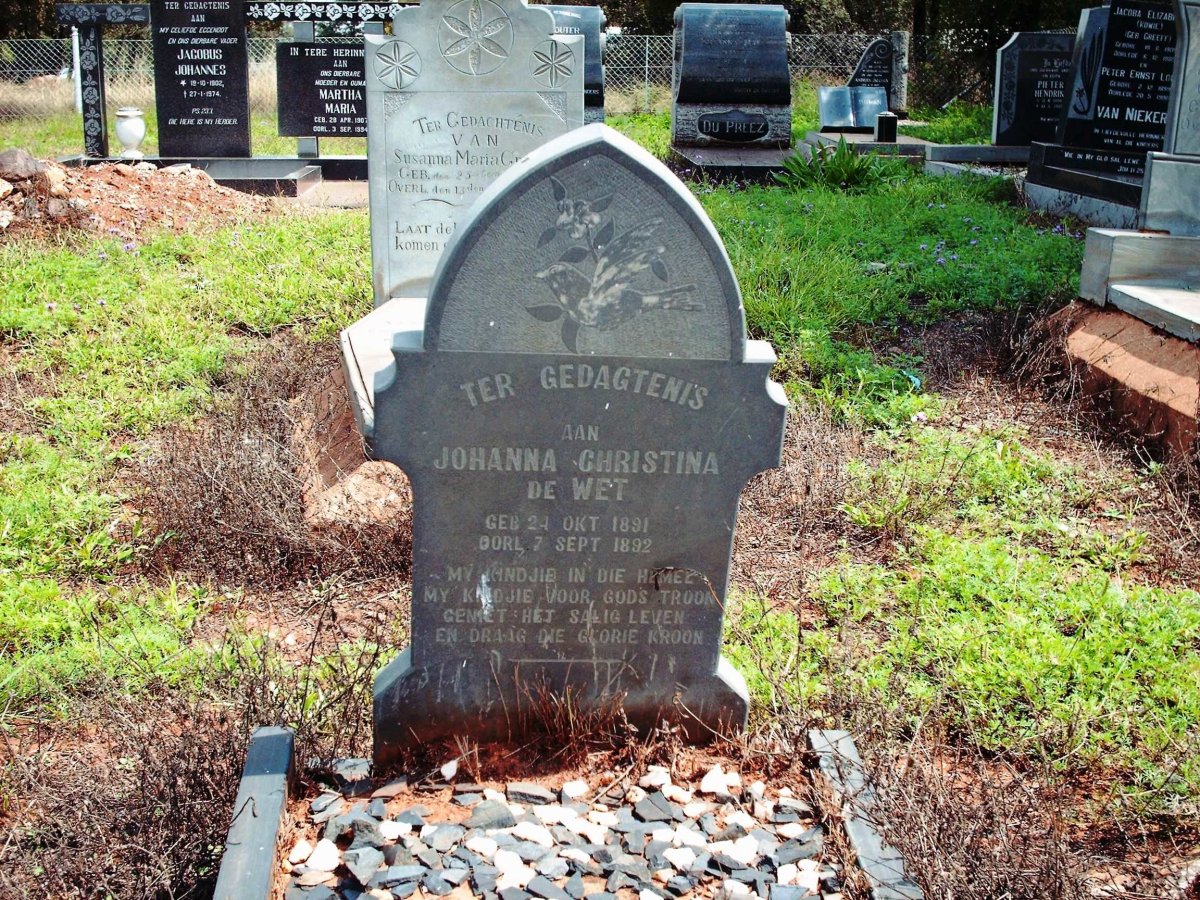 WET Johanna Christina, de 1891-1892