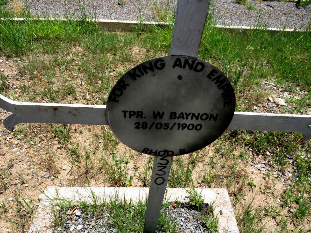 BAYNON W. -1900