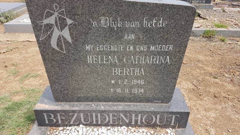 BEZUIDENHOUT Helena Catharina Bertha 1946-1974